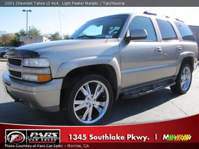 2001 Chevrolet Tahoe LS 4x4 in Light Pewter Metallic