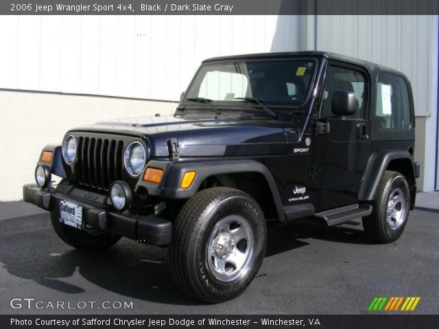 2006 Jeep Wrangler Sport 4x4 in Black