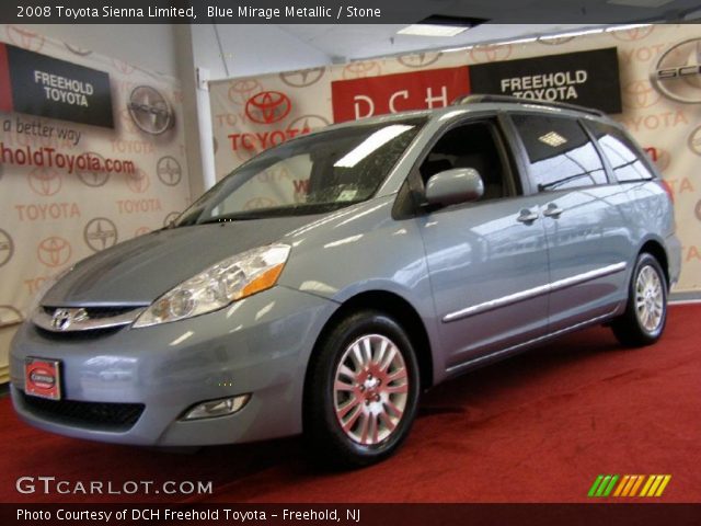 2008 Toyota Sienna Limited in Blue Mirage Metallic