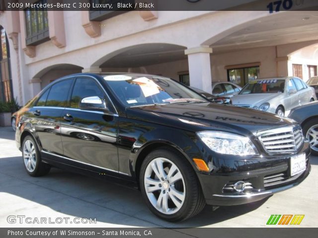 2009 Mercedes-Benz C 300 Luxury in Black