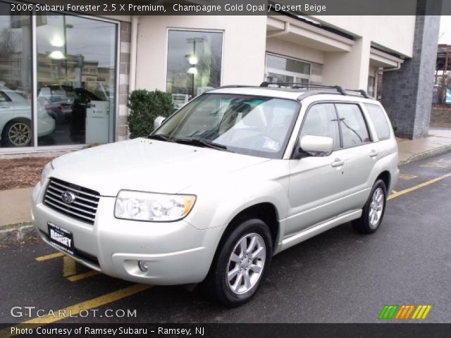 2006 Subaru Forester 2.5 X Premium in Champagne Gold Opal