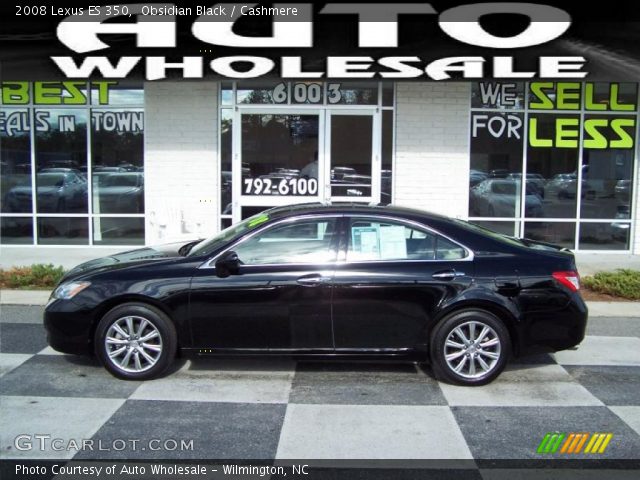 2008 Lexus ES 350 in Obsidian Black