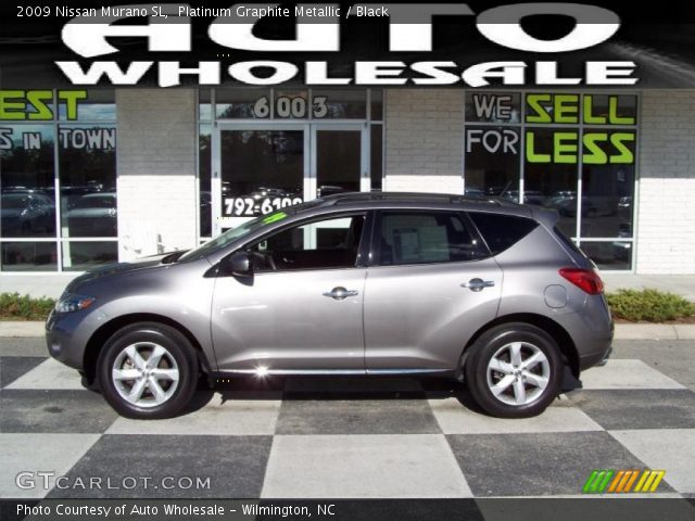 2009 Nissan Murano SL in Platinum Graphite Metallic