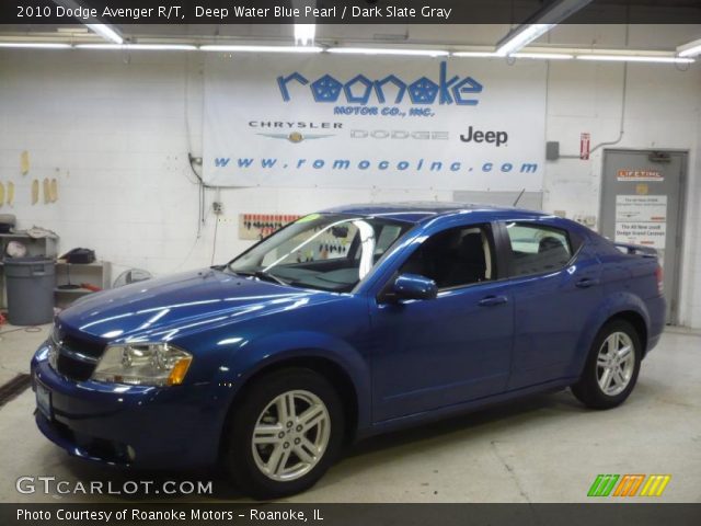 2010 Dodge Avenger R/T in Deep Water Blue Pearl