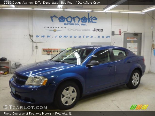 2010 Dodge Avenger SXT in Deep Water Blue Pearl