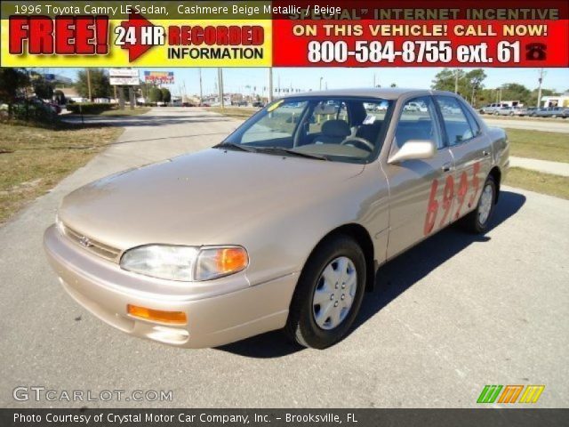 1996 Toyota Camry LE Sedan in Cashmere Beige Metallic