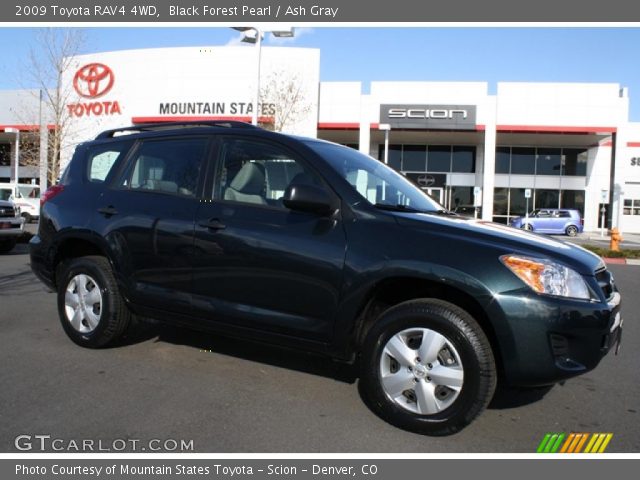2009 Toyota RAV4 4WD in Black Forest Pearl