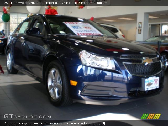 2011 Chevrolet Cruze LT in Imperial Blue Metallic