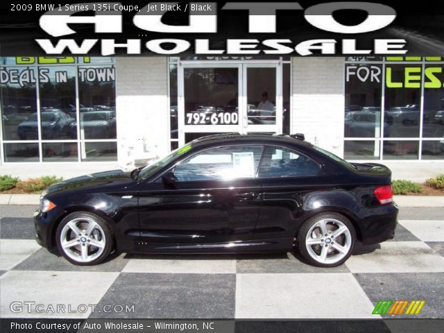 2009 BMW 1 Series 135i Coupe in Jet Black
