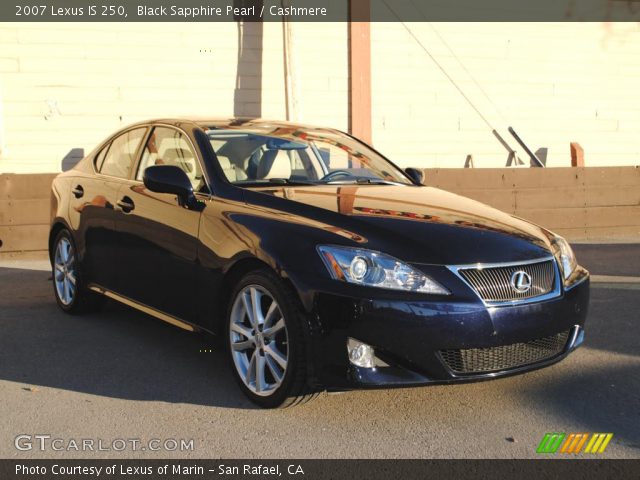 2007 Lexus IS 250 in Black Sapphire Pearl