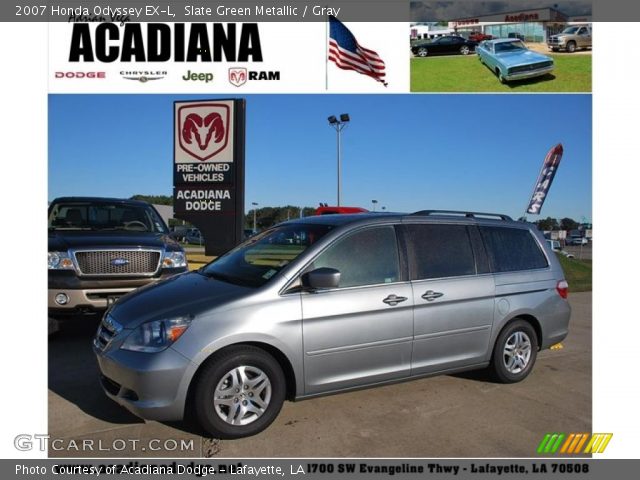 2007 Honda Odyssey EX-L in Slate Green Metallic