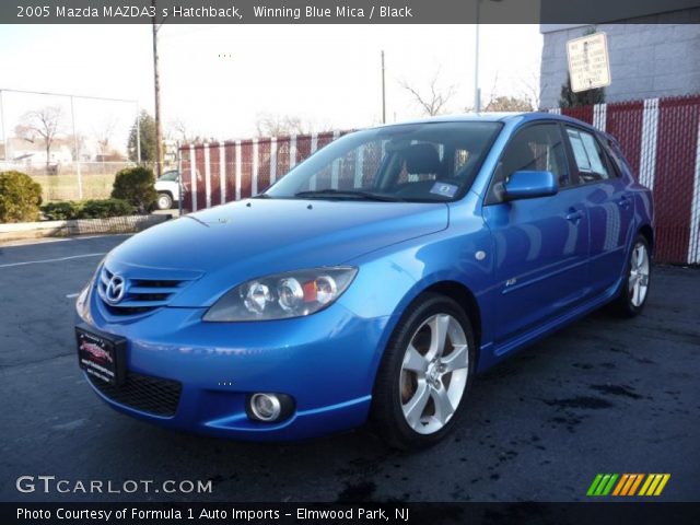 2005 Mazda MAZDA3 s Hatchback in Winning Blue Mica