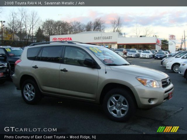 2008 Toyota RAV4 I4 in Savannah Metallic