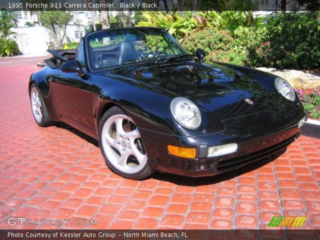 1995 Porsche 911 Carrera Cabriolet in Black