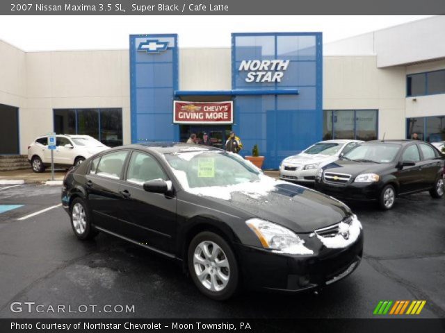 2007 Nissan Maxima 3.5 SL in Super Black
