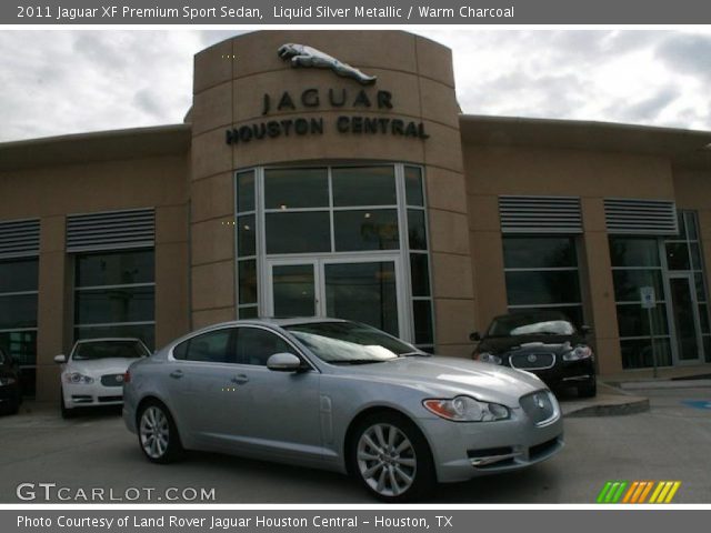 2011 Jaguar XF Premium Sport Sedan in Liquid Silver Metallic