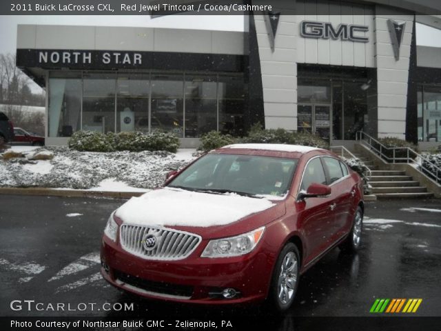 2011 Buick LaCrosse CXL in Red Jewel Tintcoat