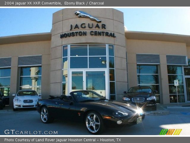 2004 Jaguar XK XKR Convertible in Ebony Black