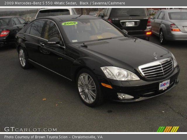 2009 Mercedes-Benz S 550 4Matic Sedan in Black