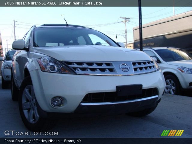 2006 Nissan Murano SL AWD in Glacier Pearl