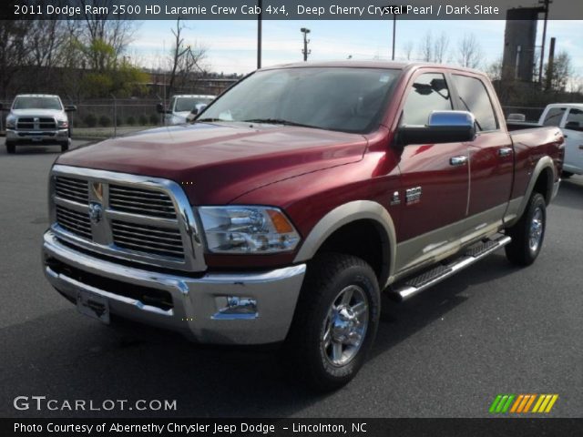 2011 Dodge Ram 2500 HD Laramie Crew Cab 4x4 in Deep Cherry Crystal Pearl