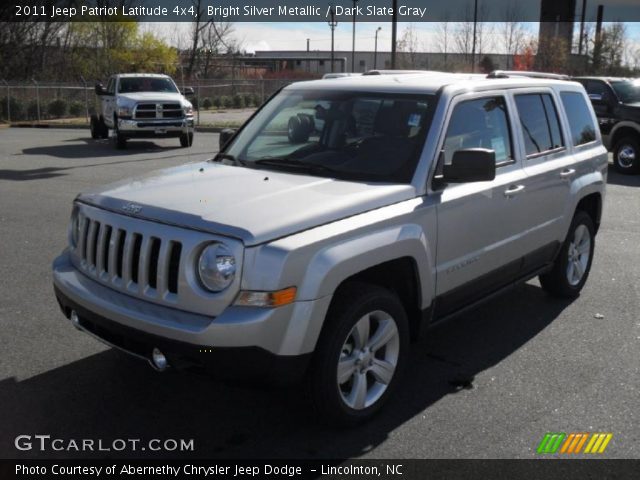 2011 Jeep Patriot Latitude 4x4 in Bright Silver Metallic