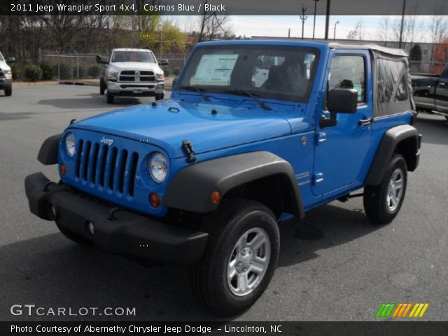 2011 Jeep Wrangler Sport 4x4 in Cosmos Blue