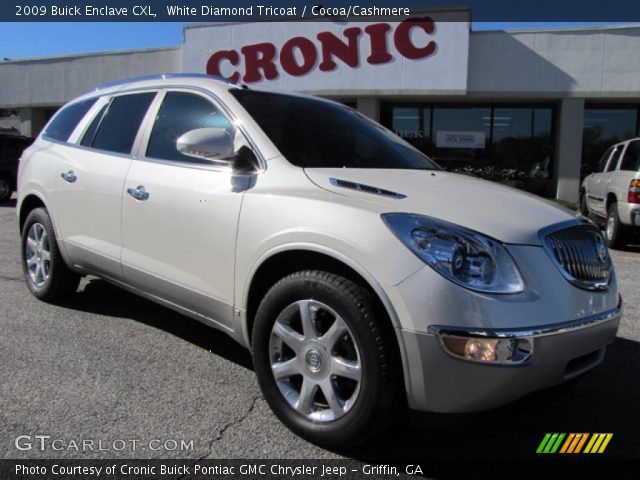2009 Buick Enclave CXL in White Diamond Tricoat