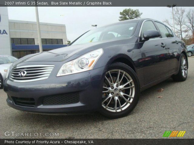 2007 Infiniti G 35 Sedan in Blue Slate Metallic
