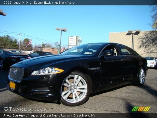 2011 Jaguar XJ XJL in Ebony Black