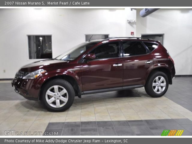 2007 Nissan Murano S in Merlot Pearl