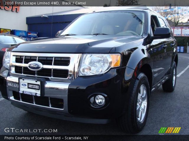 2008 Ford Escape Limited 4WD in Black
