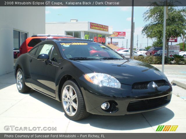 2008 Mitsubishi Eclipse GT Coupe in Kalapana Black