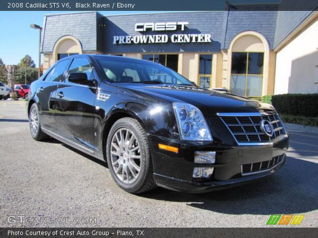 2008 Cadillac STS V6 in Black Raven
