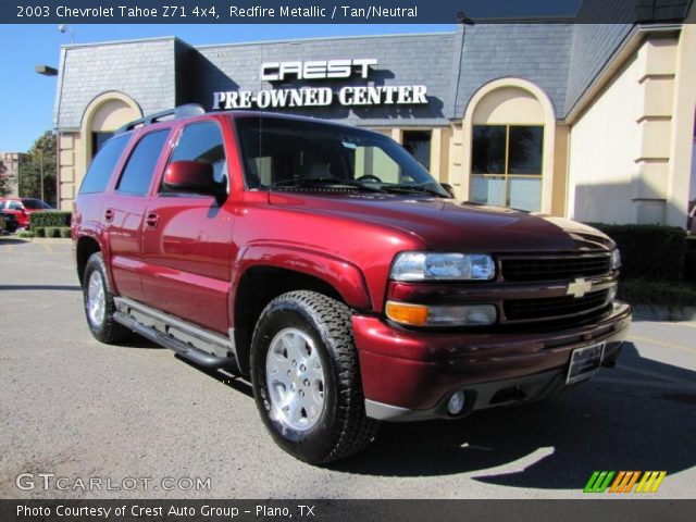 2003 Chevrolet Tahoe Z71 4x4 in Redfire Metallic