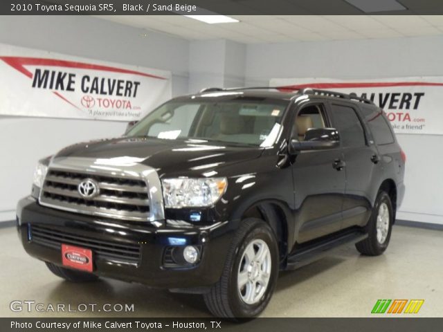 2010 Toyota Sequoia SR5 in Black