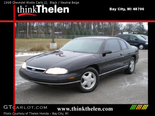 1998 Chevrolet Monte Carlo LS in Black