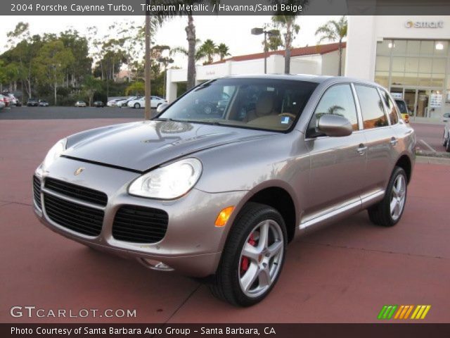 2004 Porsche Cayenne Turbo in Titanium Metallic