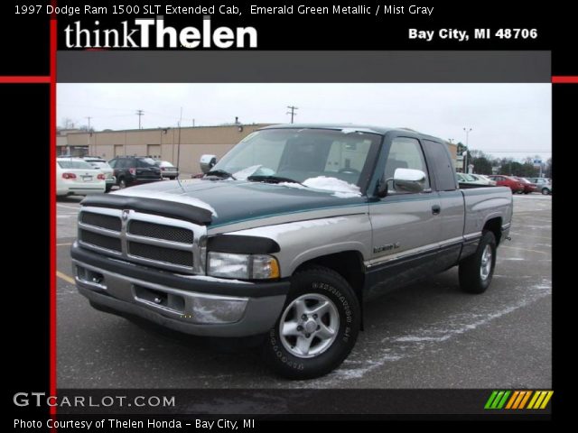 1997 Dodge Ram 1500 SLT Extended Cab in Emerald Green Metallic