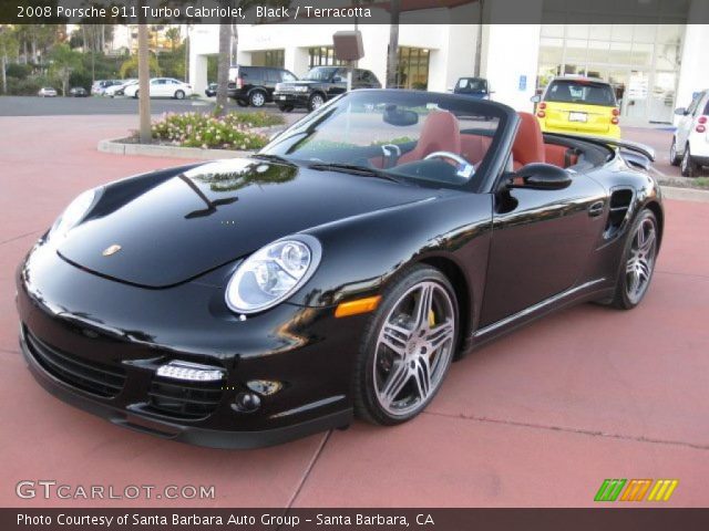 2008 Porsche 911 Turbo Cabriolet in Black