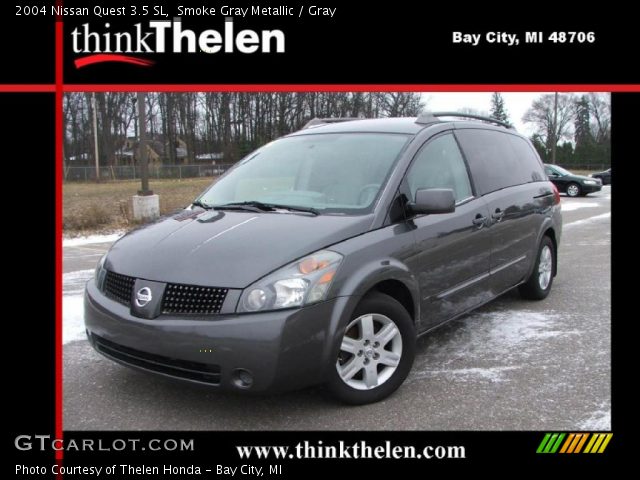 2004 Nissan Quest 3.5 SL in Smoke Gray Metallic