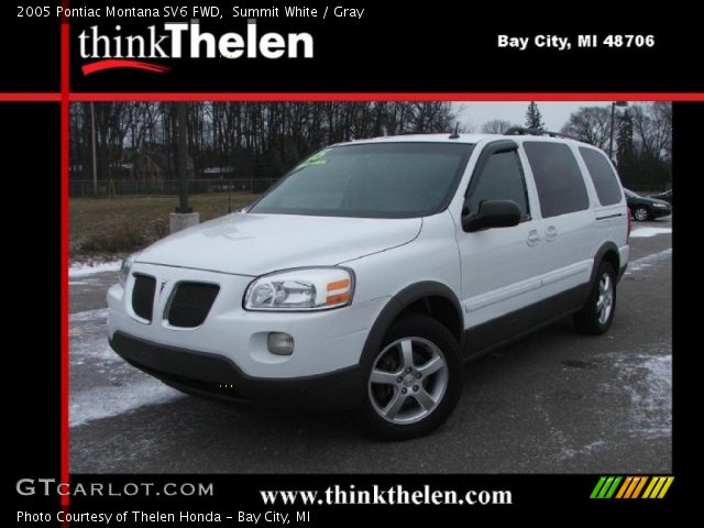 2005 Pontiac Montana SV6 FWD in Summit White