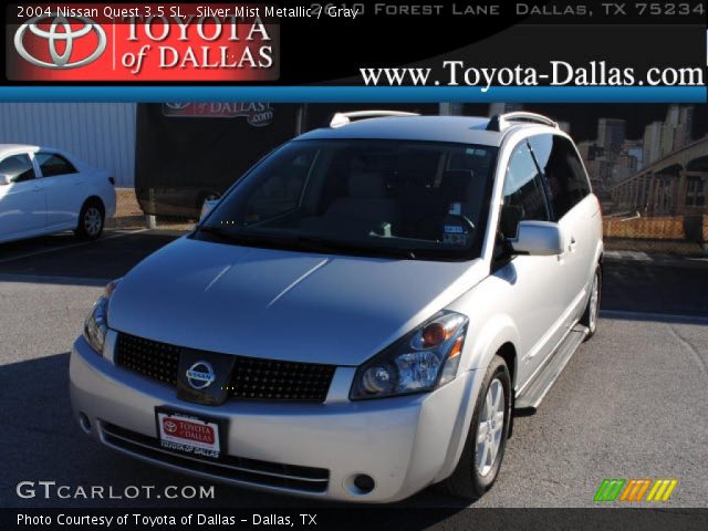 2004 Nissan Quest 3.5 SL in Silver Mist Metallic