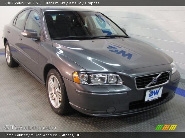 2007 Volvo S60 2.5T in Titanium Gray Metallic