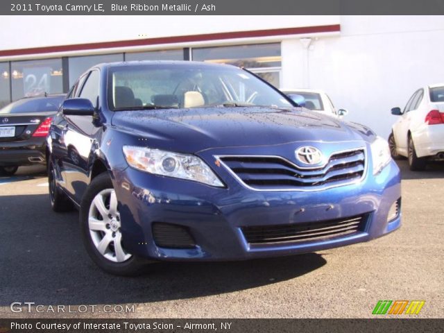 2011 Toyota Camry LE in Blue Ribbon Metallic