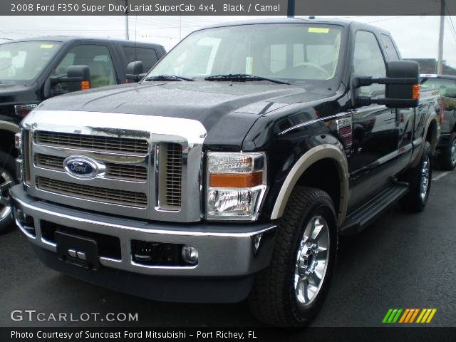 2008 Ford F350 Super Duty Lariat SuperCab 4x4 in Black