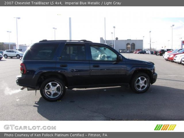 2007 Chevrolet TrailBlazer LS 4x4 in Imperial Blue Metallic