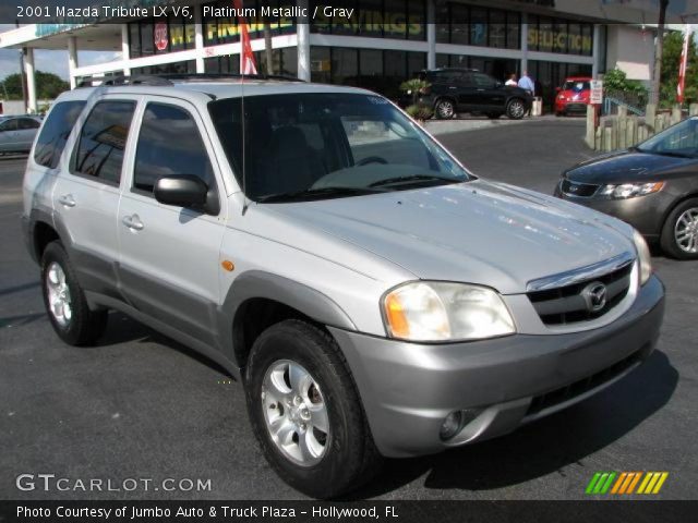 2001 Mazda Tribute LX V6 in Platinum Metallic