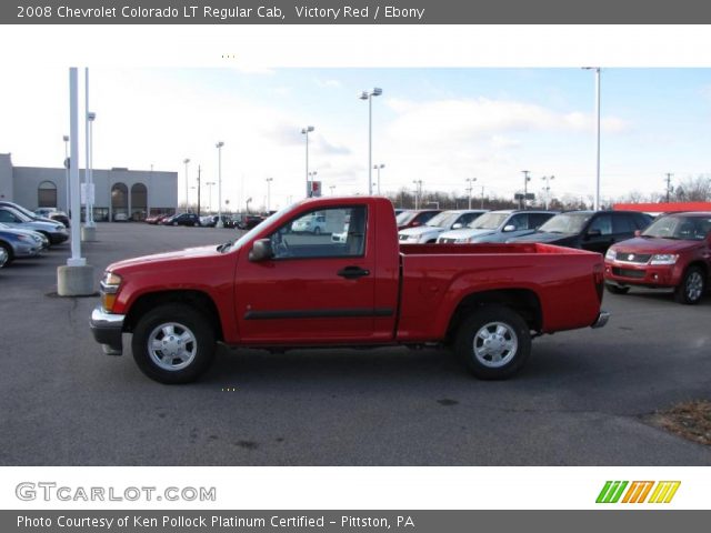 2008 Chevrolet Colorado LT Regular Cab in Victory Red