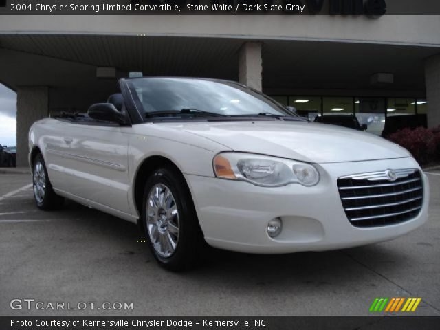 2004 Chrysler Sebring Limited Convertible in Stone White